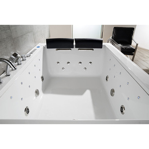 อ่างอาบน้ำร้อนอะคริลิคในร่มสำหรับ2คนพร้อมหัวก๊อกน้ำ - Product Image 5