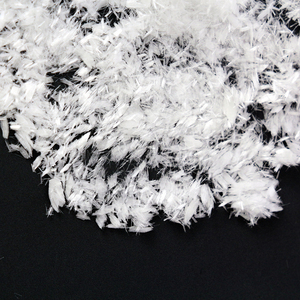 Flocage de fibres <span class=keywords><strong>PP</strong></span> 1mm 1.5mm 2mm microfibres en polypropylène haché pour le renforcement du ciment - Product Image 3