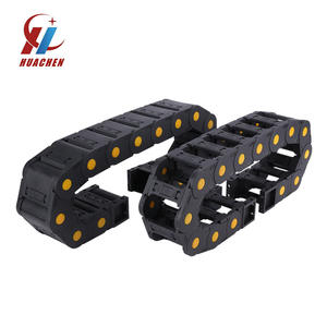 Rantai Tarik Hidrolik Nylon Tahan Tarik Tinggi Tertutup Penuh, Harga Kabel Penyangga Plastik untuk Konveyor Palet - Product Image 4