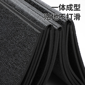 Alfombrilla de absorción de impactos para cinta de correr, 173x61cm, 6mm, PVC, plegable, protectora, para equipos de gimnasio - Product Image 3