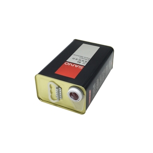 Offre Spéciale JUWEI JW-LF04 Bidons rectangulaires en fer blanc de 3,5 L pour huile moteur et lubrifiants avec surface brillante et impression offset - Product Image 4