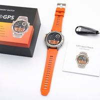 Reloj Inteligente Deportivo ERON DM56 con GPS, Llamadas por BT, Pantalla AMOLED de 1.43'', 500mAh, Resistente al Agua 5ATM, Monitoreo de Salud, Smartwatch para Hombre