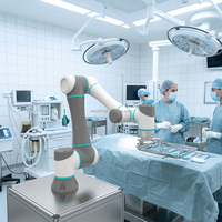 Brazo Robótico Colaborativo TEPKOBOT Cobot DOBOT CR5 de Grado Médico, Brazo Robótico Cobot de 6 Ejes, 5 kg, Brazo de Muestra para Laboratorio ISO