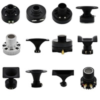 Cubierta de plástico para altavoz, bobina de voz de 25,4mm, diafragma phenólico, bocina de compresión, supertweeter