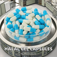 Capsules vides de survie probiotique KANGKE gélatine à enrobage entérique pour la santé intestinale certifiée HALAL/GMP
