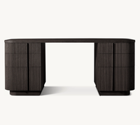 Meubles de salon modernes et luxueux de style américain Tables de bureau en chêne et bois massif