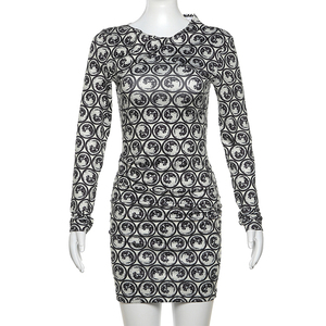 Abito aderente Casual aderente da donna, - Product Image 6