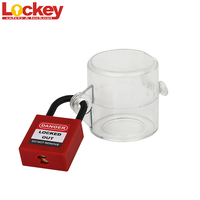 Verrouillage de bouton-poussoir électrique en PC transparent, compatible avec les interrupteurs de 22,7 mm et 29,8 mm