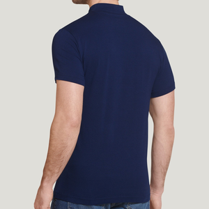 <span class=keywords><strong>T</strong></span>-Shirt Aderente su Misura con Collo Alto per Uomo, 95% Cotone 5% Spandex 200GSM, Magliette Basic per Strato Base e Abbigliamento Casual - Product Image 5