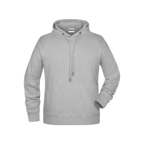Men's 3D Embroidered Hoody Hooded Sweatshirt with Raglan Sleeves Anti-Wrinkle and Anti-Shrink Screen Printed Size XL-500 gsm