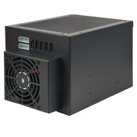 Caja de Disco Duro MACASE MZ35 SATA de Aluminio con 4 Bahías Intercambiables en Caliente y 1 Ventilador 8025 para Discos Duros de 3.5/2.5 Pulgadas