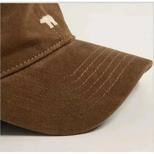 Gorra de béisbol unisex de algodón ajustable de mayor calidad al por mayor con logotipo bordado personalizado - Product Image 6