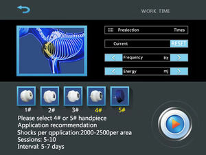 Máquina de Terapia de Ondas de Choque Electromagnéticas Enfocadas Storz Medical Instruments para Fisioterapia - Product Image 3
