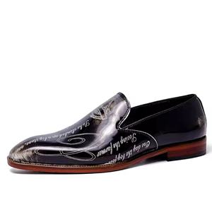 Chaussures Oxford pour hommes en cuir véritable faites à la main, à bout fermé, à enfiler, imperméables, pour le travail et les occasions formelles - Product Image 5