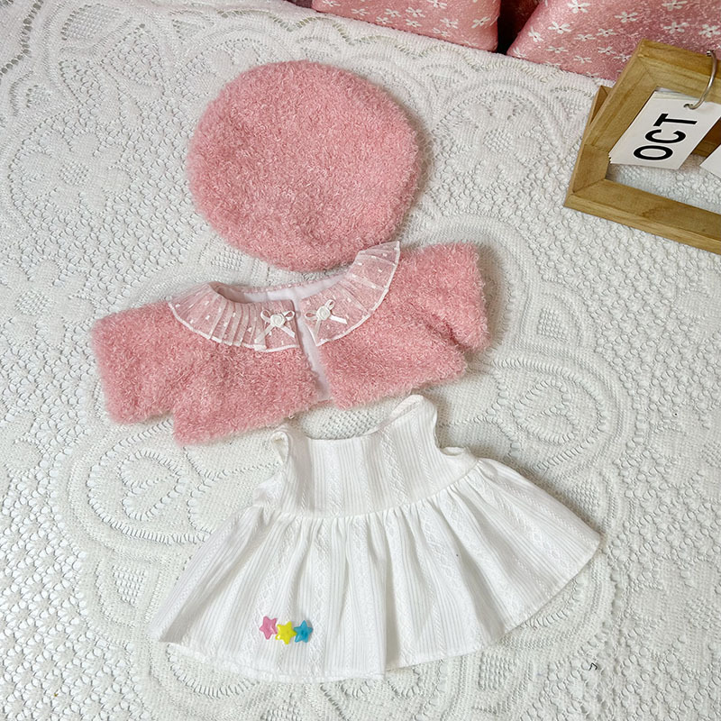 Ensemble trois pièces rose beibei pour femme