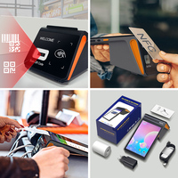 Noryox NB80 Terminal POS Portátil de 8 Pulgadas con Android 13, 58, 4G, Wifi, 2 SIM, Lector NFC, 3+16GB, POS Móvil