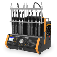 Machine de réparation électronique ECM FN608, nettoyeur et testeur d'injecteurs, machine de nettoyage d'injecteurs de carburant 8 cylindres