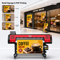 Impresora Digital Eco Solvente de Alta Precisión de 1.6m, 1.8m, 3.2m, 4 Colores, para Impresión de Vinilos, Calcomanías y Obras de Arte en Lienzo
