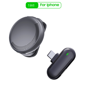 Micrófono Lavalier Inalámbrico SX19, Grabación en Vivo al Aire Libre, Entrevistas, Vlog, Reducción <span class=keywords><strong>de</strong></span> Ruido Magnética, Portátil <span class=keywords><strong>para</strong></span> Android - Product Image 3