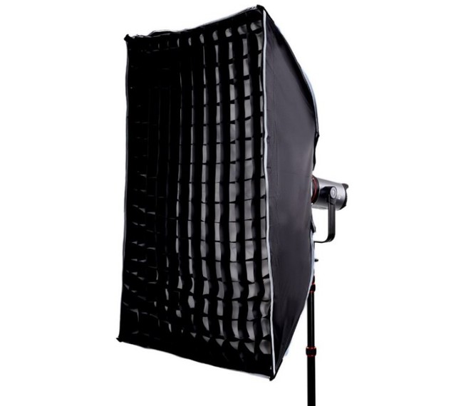 Triopo 60 X 90cm (23.6" X 35.4") Rectangular Softbox With Quick Release Pressing Design,  Bowens Mount Softbox With Beam Grid &