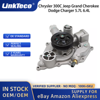 Bomba de agua del motor Linkteco para Chrysler 300C Jeep Grand Cherokee Dodge Charger 5.7L 6.4L 2011-2020 68346915AA 53022340AF