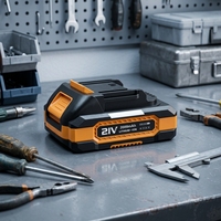 Batterie de remplacement compacte au lithium-ion 20V 2.0Ah 18650 compatible avec les outils électriques sans fil MAK