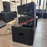 Altavoces de Arreglo Lineal Activos HDL 28-A de Doble 8 Pulgadas, Equipo de Audio Profesional, Altavoz para Exteriores, Sistema de Sonido Amplificado