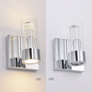 New Arrival <strong>Chrome</strong> Finish Led 21w Hotel Room Reading <strong>Wall</strong> Lamp Bedside <strong>Wall</strong> Sconces Modern Crystal Luxury Led <strong>Wall</strong> <strong>Lights</strong> - Product Image 5