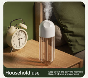 USB <strong>Mini</strong> 400ml Auto-Shut-Off Aromatherapy <strong>Humidifier</strong> Silent Portable for Cars Hotels Offices Households Made of Plastic - Product Image 3