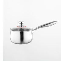 Marmite à soupe Lennon Classic en titane pur non revêtu, capacité 3-4L, pour aliments pour bébés, camping et cuisine