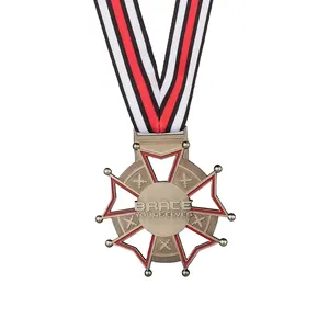 Fabriek Direct Custom Sport Medailles Trofeeën Op Maat Hockey Medaille Finisher Bokshandschoenen Ontworpen Met Giettechniek