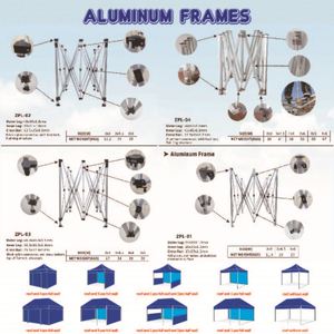 Trade Show <b>Tent</b> <b>Frame</b> 10X10FT 10X15FT 10X20FT Aluminum Steel Foldable Waterproof Easy Installation Outdoor Advertising <b>Tent</b> - Product Image 3