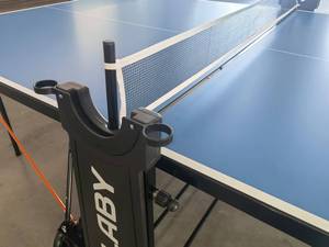 Iunnds thiết kế mới kích thước tiêu chuẩn di chuyển ping pong bảng, nhà máy ngoài trời trực tiếp bóng bàn bảng với bánh xe - Product Image 5