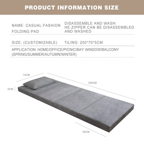 Ensemble <span class=keywords><strong>de</strong></span> canapé <span class=keywords><strong>de</strong></span> <span class=keywords><strong>sol</strong></span> modulaire | Mousse à mémoire <span class=keywords><strong>de</strong></span> forme et tissu lavable | Emballé sous vide pour camping/salon | Meubles peu encombrants - Product Image 4