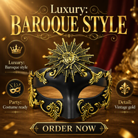 Masque de bal masqué en PVC intégral - Masque de fête sexy pour adultes, écologique et imperméable, pour Halloween et la remise des diplômes