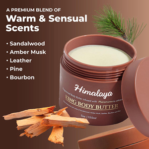 Manteca Corporal de Sándalo, Hidratación Profunda, Nutritiva y Calmante para la Piel con Aroma Natural para una Piel Suave y Tersa - Product Image 5