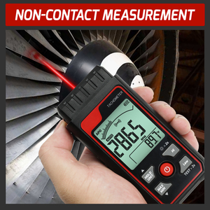 Tacómetro de Alta Calidad para Automoción de 2.5 a 99999 RPM, Medición de Velocidad RPM Digital sin Contacto con Retroiluminación a Color y Retención de Datos - Product Image 6