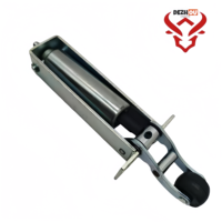 Serrure de porte manuelle à tirer et ferme-porte pour villa et ascenseur domestique, serrure mécanique pour pièces de rechange d'ascenseur hydraulique
