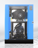 Compresseur d'air à vis portable à aimant permanent à fréquence variable Luoyou, économie d'énergie, faible bruit, alimentation en air stable, industriel