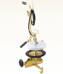 Pompa Mobile per Riempimento di Olio e Grasso, Pompa Pneumatica per Lubrificazione, Pompa per Olio Motore con Carrello - Product Image 5