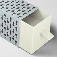 Boîte cadeau de shampoing personnalisée avec boîte en papier à coque dure de style tiroir échantillons gratuits disponibles pour personnalisation