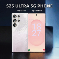 Smartphone S25 Ultra 5G débloqué double SIM, écran LCD 120Hz, appareil photo 108MP, téléphone mobile Android 15