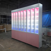 Aménagement de magasin, équipements de magasin de cosmétiques, vitrine d'exposition, armoire de présentation, magasin de maquillage, magasin duty-free, mobilier de magasin de parfums