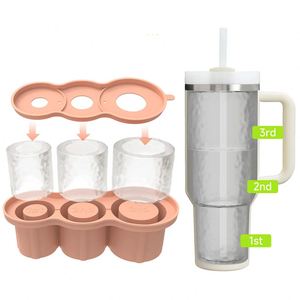 Vaso de Silicona Cuadrado Reutilizable de Grado Alimenticio para Whisky con Molde para Cubitos de Hielo para Cócteles y Whisky - Product Image 4