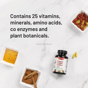 Nhà máy cung cấp lượng đường trong máu hỗ trợ viên nang cho người lớn nhiều pha trộn thành phần lượng đường trong máu hỗ trợ viên nang - Product Image 2