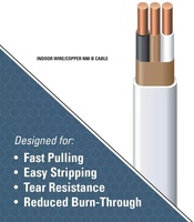 NM-B 12/2awg 600V Fil nylon cuivre câble d'intérieur pour la Construction