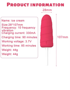 10 chế độ rung Kem rung cho phụ nữ dành cho người lớn Đồ chơi tình dục cho phụ nữ trưởng thành nữ âm vật âm hộ masturbators sản phẩm tình dục - Product Image 6