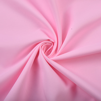 Tissu en polyester sergé pongé 75 GSM, ultraléger, imperméable, enduit PU, pour veste de voyage d'extérieur pour femme, échantillons gratuits