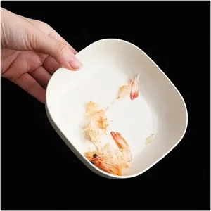 Compact Non-Slip Plastic Pet Bowl <strong>Set</strong> 10Pcs, Food Water Feeding Bowls with Stand Tray for Kittens Small Dogs Random Color - Product Image 6