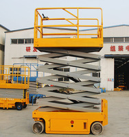 Plateforme de travail aérienne mobile électrique hydraulique Yuntian 4m, élévateur à ciseaux, monte-escalier Genie certifié ISO9001/CE/TUV pour fenêtres